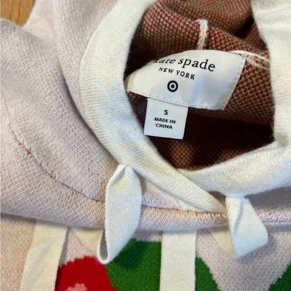 Kate Spade Strawberry Graphic Hoodie Target with Tags Small - Picture 5 of 5
